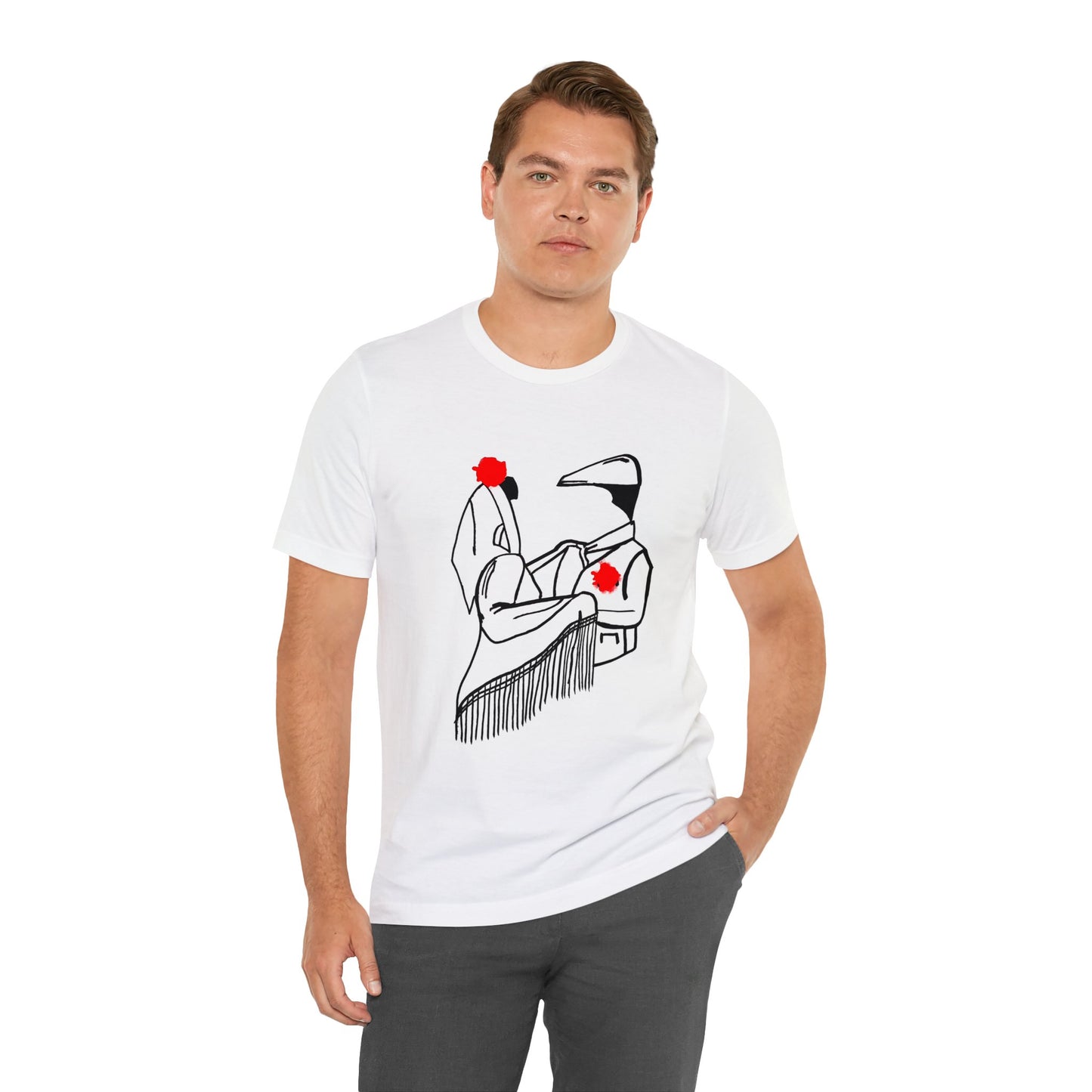 Camiseta de manga corta Chulapos unisex