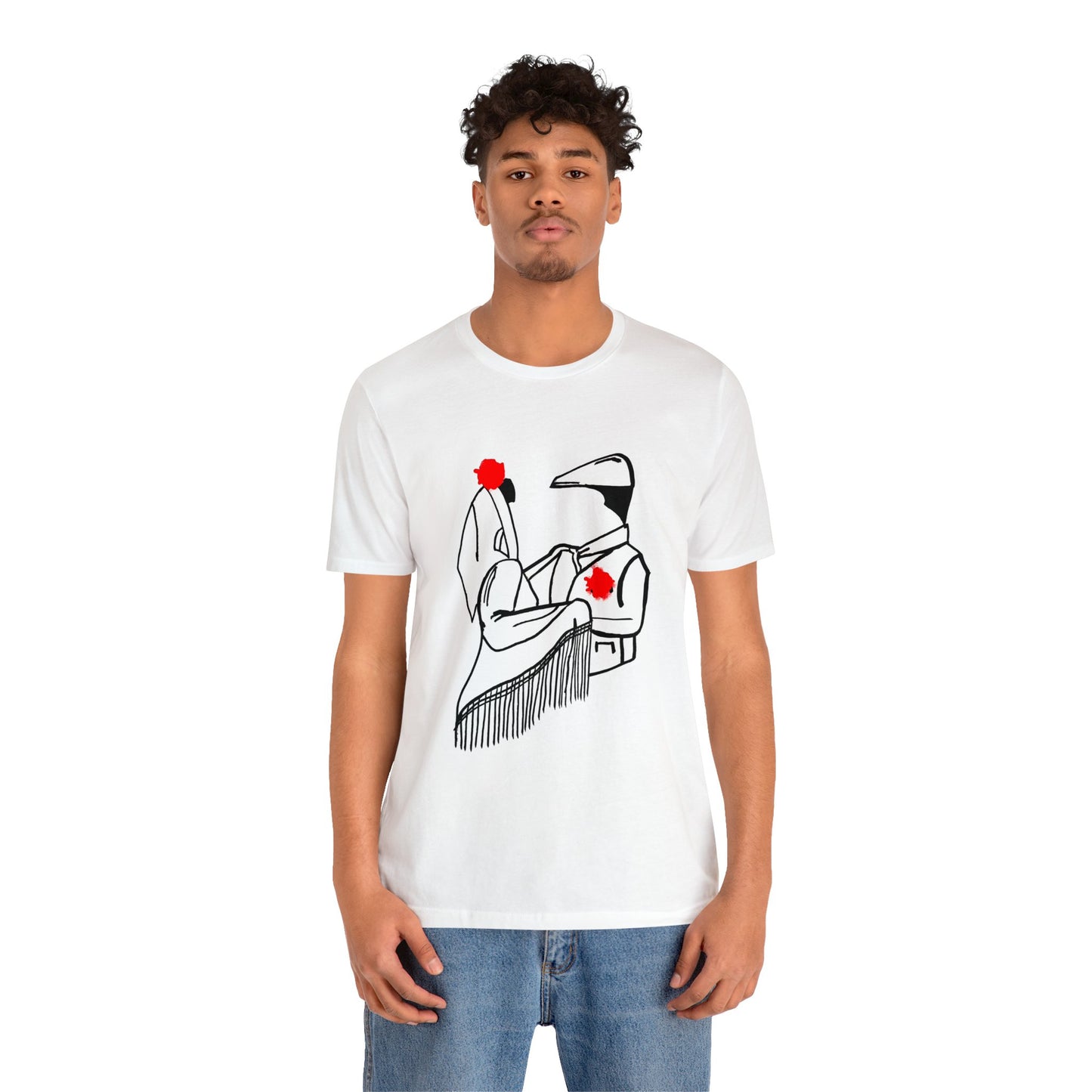 Camiseta de manga corta Chulapos unisex